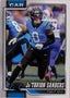 2026 Topps Football #27 Ja'Tavion Sanders – voorkant | Lichcards