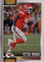 2026 Topps Football #342 Peter Woods RC – voorkant | Lichcards