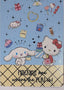 2026 Panini Hello Kitty & Friends: Fun Together! #208 Hello Kitty & Cinnamoroll – Cotton Candy Crew – Near Mint – voorkant