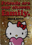 2026 Panini Hello Kitty & Friends: Fun Together! #100 Hello Kitty – Golden Glitter Friends – Near Mint – voorkant