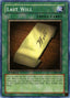 Last Will — Starter Deck: Yugi Evolution (SYE-031) Yu-Gi-Oh! card