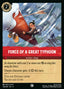 Force of a Great Typhoon — Winterspell (11WSP-128) Disney Lorcana card