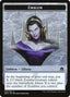 Magic-kaart Liliana, the Last Hope Emblem EMN-T9 uit Eldritch Moon (Token)