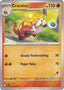 Pokémon-kaart Crocalor 036/193 uit Battle Academy 2024 (Armarouge-deck, stempel 15)