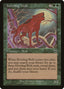 Magic-kaart Howling Wolf MMQ-252 uit Mercadian Masques (Common)
