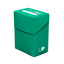 Ultra Pro Deck Box Solid in aqua, gesloten deckbox voor 80 dubbel gesleevede kaarten | Lichcards