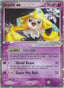 Pokémon-kaart Jirachi ex 94/100 Ultra Rare uit de set EX Crystal Guardians