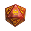 Teenage Mutant Ninja Turtles: "Pizza Bundle" D20 Die - Teenage Mutant Ninja Turtles