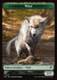 Magic-kaart Wolf Token TINR-18 uit Innistrad Remastered Tokens (Token)