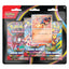 Pokemon Chaos Rising 3-pack blister met promokaart van Charmeleon
