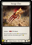 Savage Claw — Compendium Of Rathe (PEN-001) Flesh and Blood card