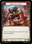 Aggressive Pounce (Red) — Compendium Of Rathe (PEN-009) Flesh and Blood card
