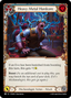 Heavy Metal Hardcore (Blue) — Compendium Of Rathe (PEN-074) Flesh and Blood card