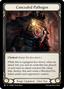 Concealed Pathogen — Compendium Of Rathe (PEN-080) Flesh and Blood card