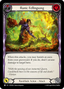 Runic Fellingsong (Red) — Compendium Of Rathe (PEN-100) Flesh and Blood card