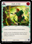 Oath of Oak (Red) — Compendium Of Rathe (PEN-219) Flesh and Blood card
