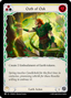 Oath of Oak (Yellow) — Compendium Of Rathe (PEN-220) Flesh and Blood card
