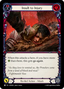 Insult to Injury (Red) — Compendium Of Rathe (PEN-303) Flesh and Blood card