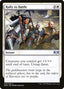 Rally to Battle – Ravnica Allegiance (RNA-18) Magic: The Gathering card