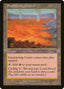 Magic-kaart Smoldering Crater USG-328 uit Urza's Saga (Common)