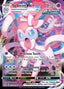 Pokémon-kaart Sylveon VMAX 75/203 Ultra Rare uit de set Evolving Skies