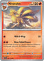 Pokémon-kaart Ninetales 029/197 Uncommon uit de set Obsidian Flames