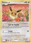 Pokémon-kaart Eevee 62/100 Common uit de set Majestic Dawn