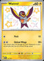 Pokémon-kaart Wattrel 145/91 Shiny Rare uit de set Paldean Fates