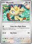 Pokémon-kaart Meowth 052/165 Common uit de set 151