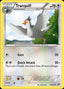 Pokémon-kaart Tranquill 85/114 Uncommon uit de set Black & White