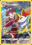 Pokémon-kaart Braixen TG01/TG30 Holo Rare uit de set Silver Tempest