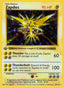 Pokémon-kaart Zapdos 16/102 Holo Rare uit de set Base Set