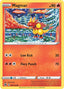 Pokémon-kaart Magmar 019/172 Common uit de set Brilliant Stars
