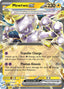 Pokémon-kaart Mewtwo ex 058/182 Double Rare uit de set Paradox Rift