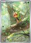 Pokémon-kaart Chespin 087/086 Illustration Rare uit de set Chaos Rising