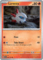 Pokémon-kaart Larvesta 040/197 Common uit de set Obsidian Flames