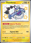 Pokémon-kaart Thundurus 139/91 Shiny Rare uit de set Paldean Fates