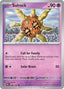 Pokémon-kaart Solrock 093/197 Uncommon uit de set Obsidian Flames