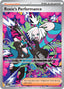Pokémon-kaart Roxie's Performance 121/86 Special Illustration Rare uit de set Chaos Rising