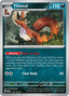 Pokémon-kaart Thievul 120/182 Rare uit de set Paradox Rift