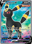 Pokémon-kaart Umbreon V 188 Ultra Rare uit de set Evolving Skies