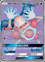 Pokémon-kaart Mr. Mime GX 156/168 Ultra Rare uit de set Celestial Storm