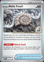 Pokémon-kaart Antique Helix Fossil 153/165 Common uit de set 151