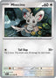 Pokémon-kaart Minccino 075/086 Common uit de set Black Bolt