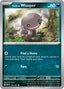 Pokémon-kaart Paldean Wooper 058/091 Common uit de set Paldean Fates