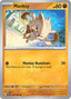 Pokémon-kaart Mankey 045/091 Common uit de set Paldean Fates