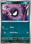 Pokémon-kaart Gastly 055/091 Common uit de set Paldean Fates