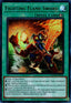 Yu-Gi-Oh!-kaart Fighting Flame Sword MZMI-EN008 Ultra Rare uit Maze of Millennia