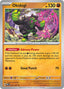Pokémon-kaart Okidogi 057/131 Rare uit de set Prismatic Evolutions