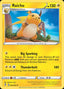 Pokémon-kaart Raichu 050/203 Holo Rare uit de set Evolving Skies